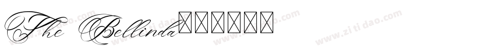 The Bellinda字体转换
